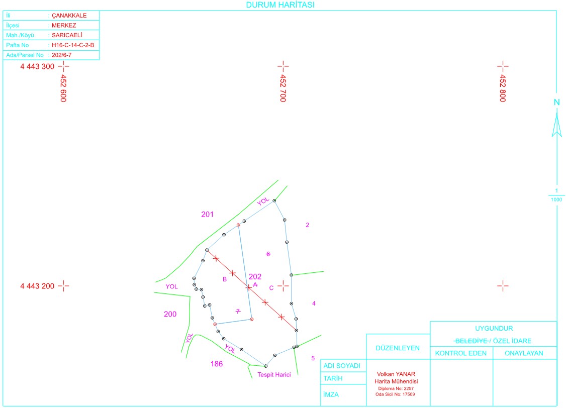Çanakkale Harita, Çanakkale Harita Mühendislik Bürosu, Çanakkale Harita Mühendisi, Çanakkale Harita Mühendisliği, Harita Mühendislik Hizmeti