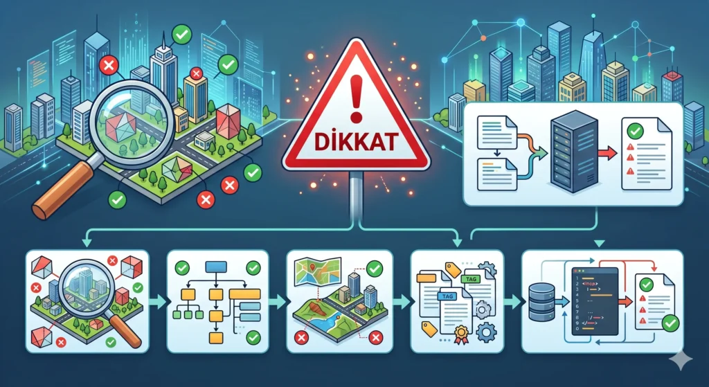 Türkiye Geneli 3 Boyutlu Sayısal Yapı Modeli Üretimi, 3B Sayısal Yapı Modeli, 3BSYM, TKGM CityGML, 3BSYM Üretiminde Nelere Dikkat Edilmeli?