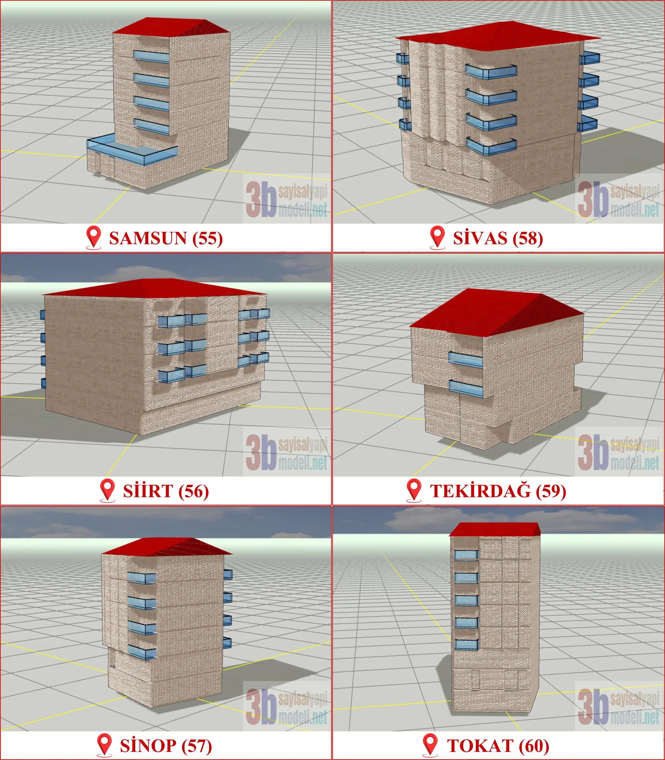 Türkiye Geneli 3 Boyutlu Sayısal Yapı Modeli Üretimi, 3B Sayısal Yapı Modeli, 3BSYM, TKGM CityGML, 3B Kadastro, Kat İrtifakı/Kat Mülkiyeti