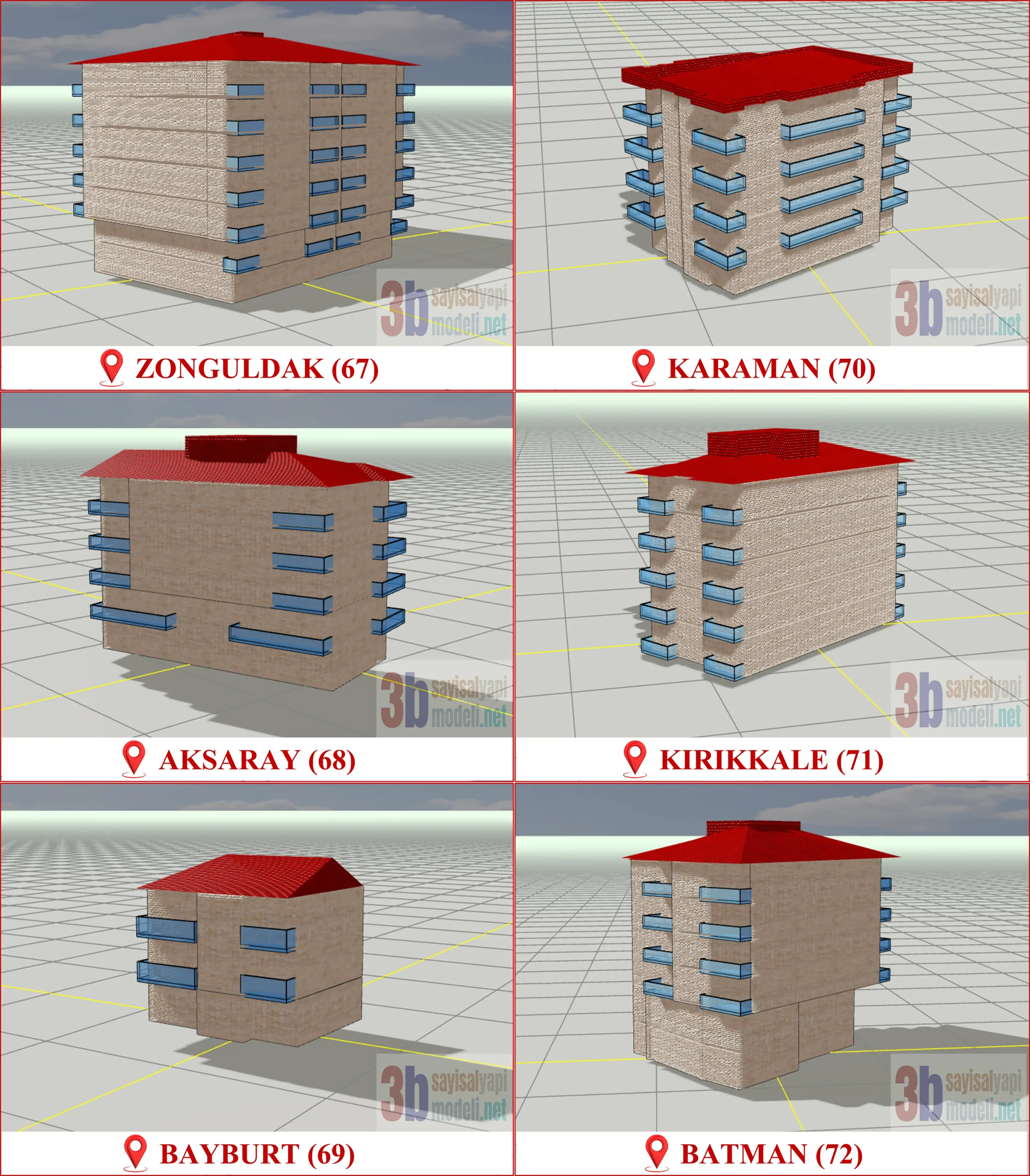 Türkiye Geneli 3 Boyutlu Sayısal Yapı Modeli Üretimi, 3B Sayısal Yapı Modeli, 3BSYM, TKGM CityGML, 3B Kadastro, Kat İrtifakı/Kat Mülkiyeti