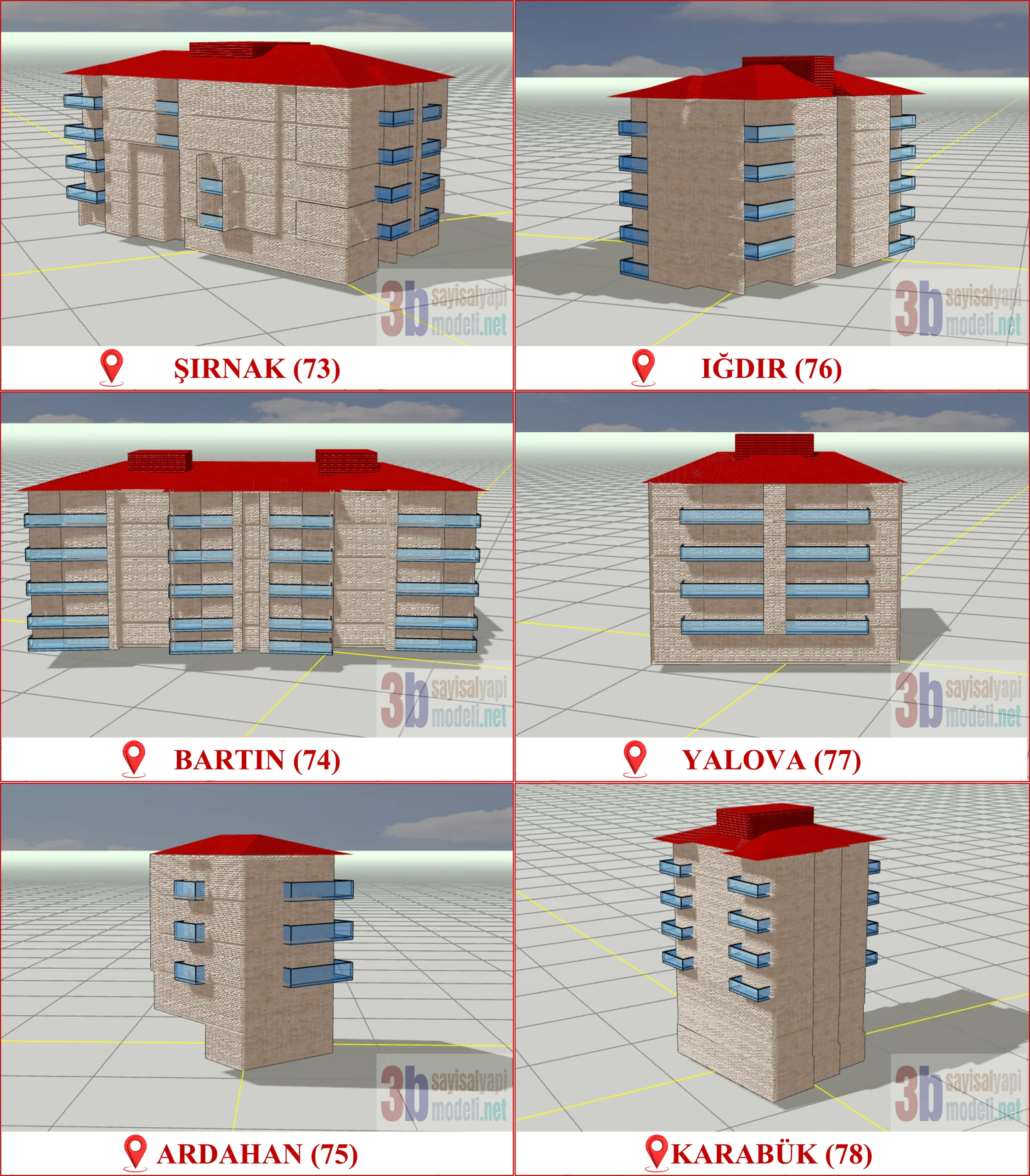 Türkiye Geneli 3 Boyutlu Sayısal Yapı Modeli Üretimi, 3B Sayısal Yapı Modeli, 3BSYM, TKGM CityGML, 3B Kadastro, Kat İrtifakı/Kat Mülkiyeti