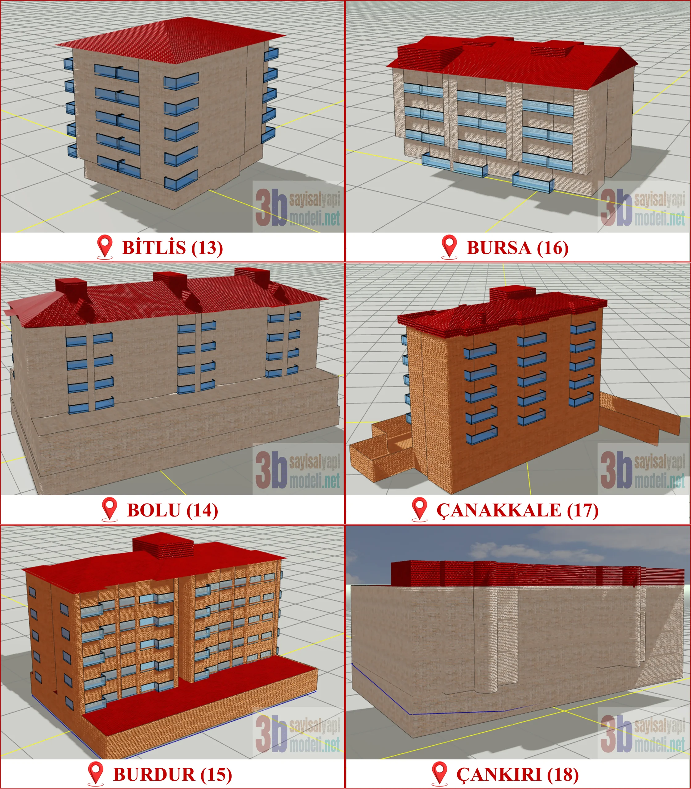 Türkiye Geneli 3 Boyutlu Sayısal Yapı Modeli Üretimi, 3B Sayısal Yapı Modeli, 3BSYM, TKGM CityGML, 3B Kadastro, Kat İrtifakı/Kat Mülkiyeti
