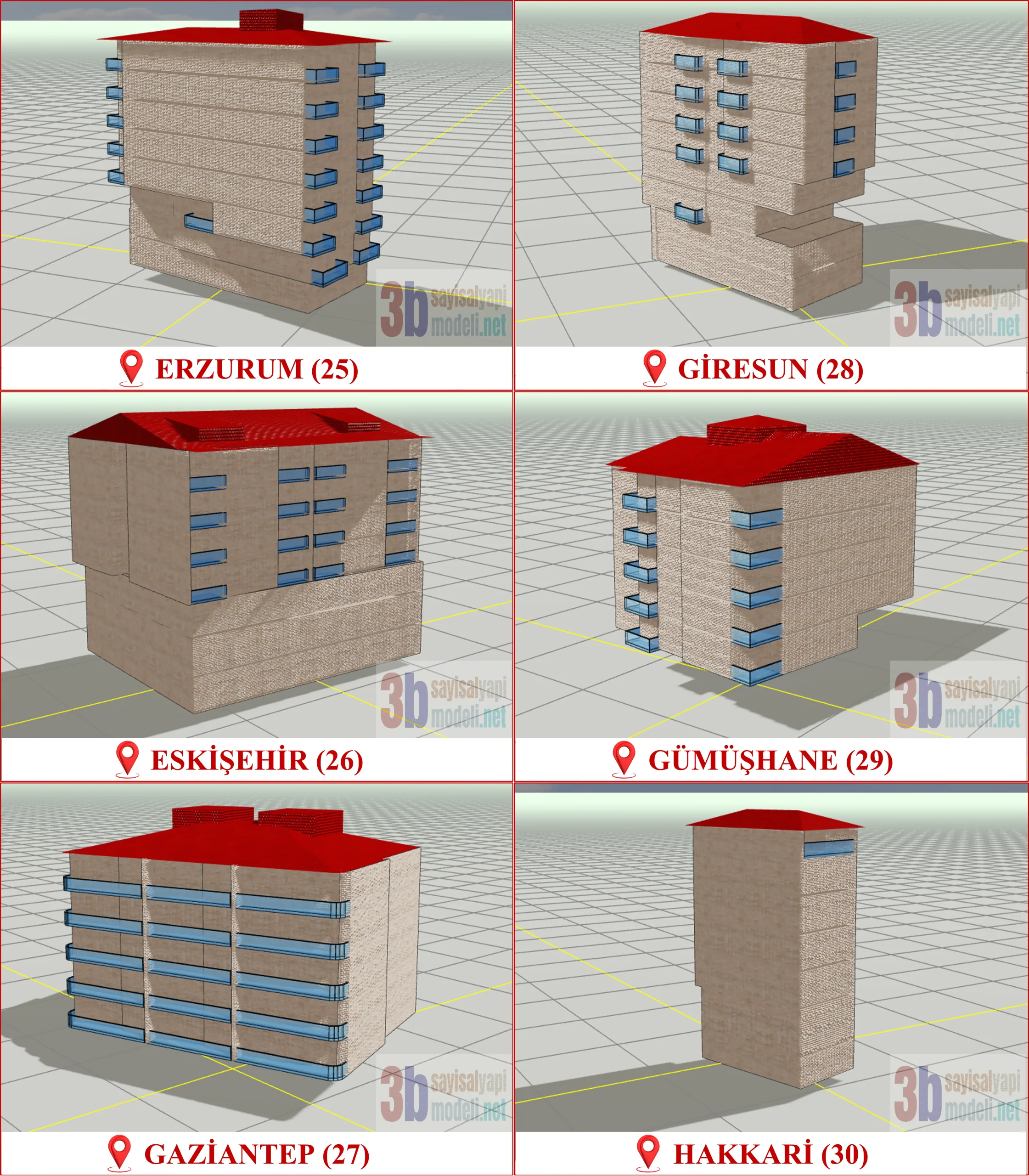 Türkiye Geneli 3 Boyutlu Sayısal Yapı Modeli Üretimi, 3B Sayısal Yapı Modeli, 3BSYM, TKGM CityGML, 3B Kadastro, Kat İrtifakı/Kat Mülkiyeti