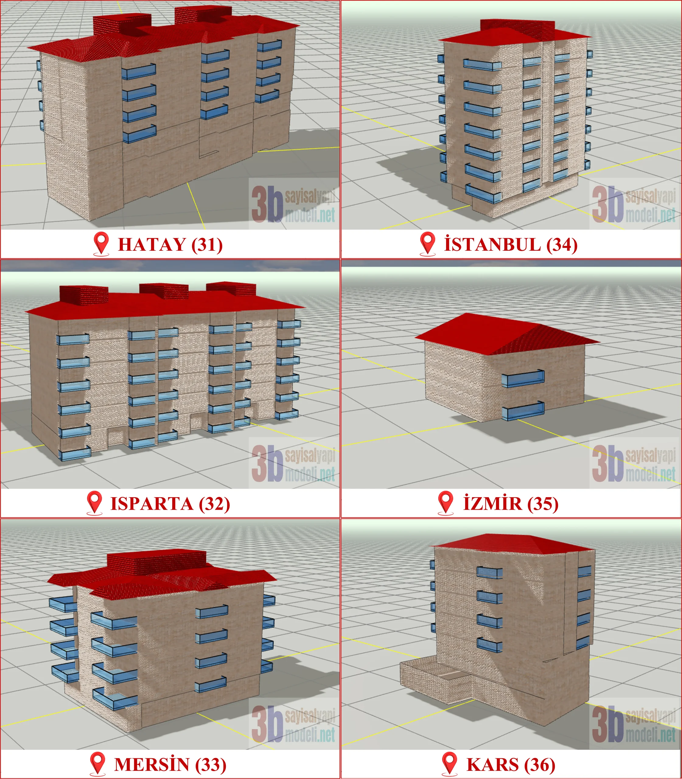 Türkiye Geneli 3 Boyutlu Sayısal Yapı Modeli Üretimi, 3B Sayısal Yapı Modeli, 3BSYM, TKGM CityGML, 3B Kadastro, Kat İrtifakı/Kat Mülkiyeti