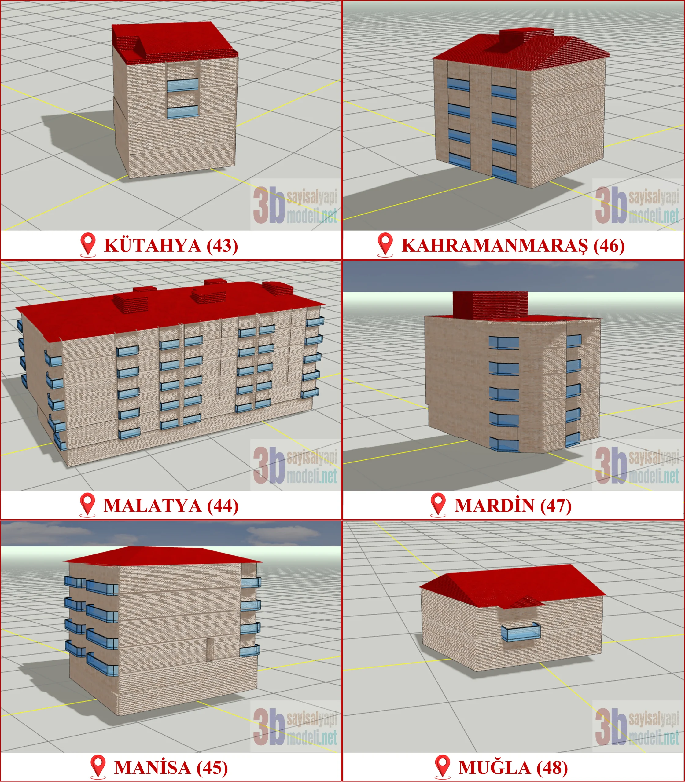 Türkiye Geneli 3 Boyutlu Sayısal Yapı Modeli Üretimi, 3B Sayısal Yapı Modeli, 3BSYM, TKGM CityGML, 3B Kadastro, Kat İrtifakı/Kat Mülkiyeti