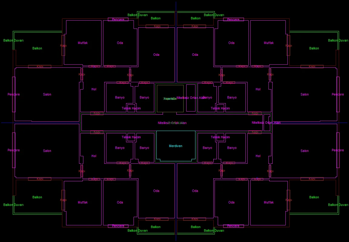 Türkiye Geneli 3 Boyutlu Sayısal Yapı Modeli Üretimi, 3B Sayısal Yapı Modeli, 3BSYM, TKGM CityGML, 3B Kadastro, Kat İrtifakı/Kat Mülkiyeti